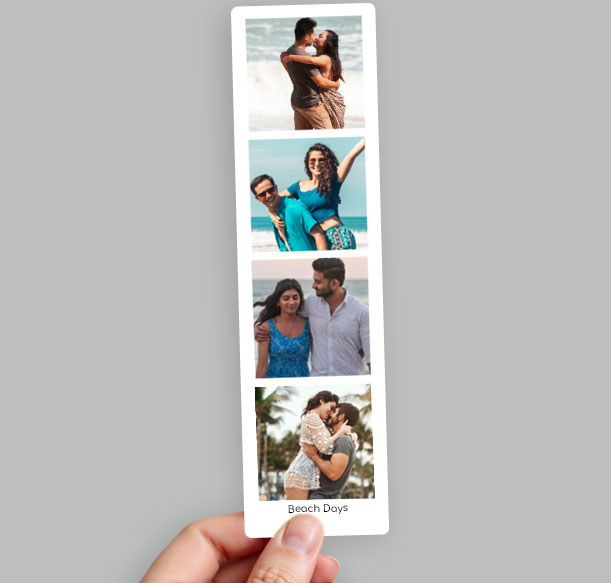 Personalised hardcover photo book of a family